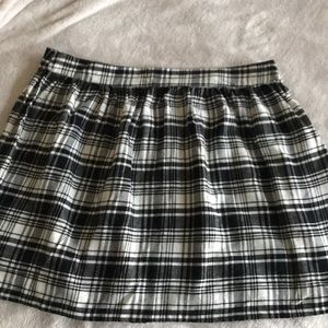 Forever 21 Flannel Plaid Skirt